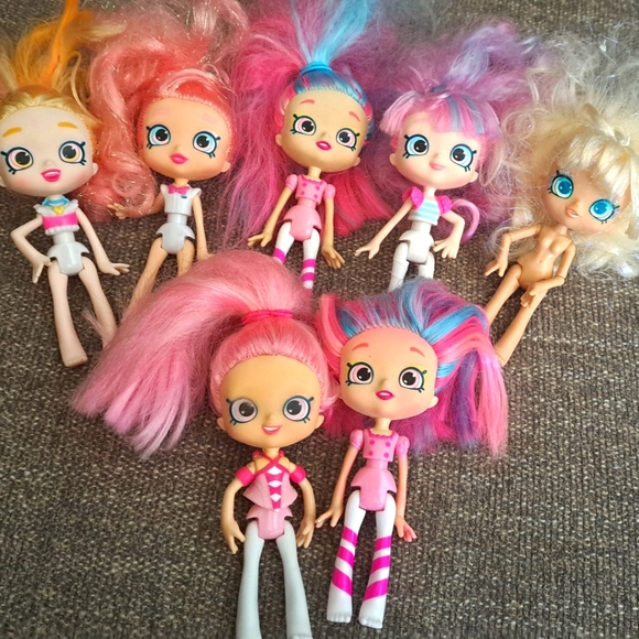 Lot of Seven Shopkins Shoppies (Bag #9) - Picture 1 of 3